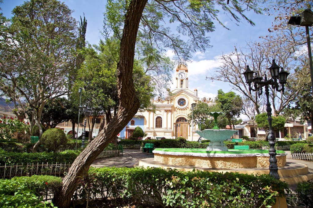 Mystical Destinations Image: The fountain of youth may be the ultimate in mystical destinations. In this photograph we see a lovely fountain in Vilcabamba. 