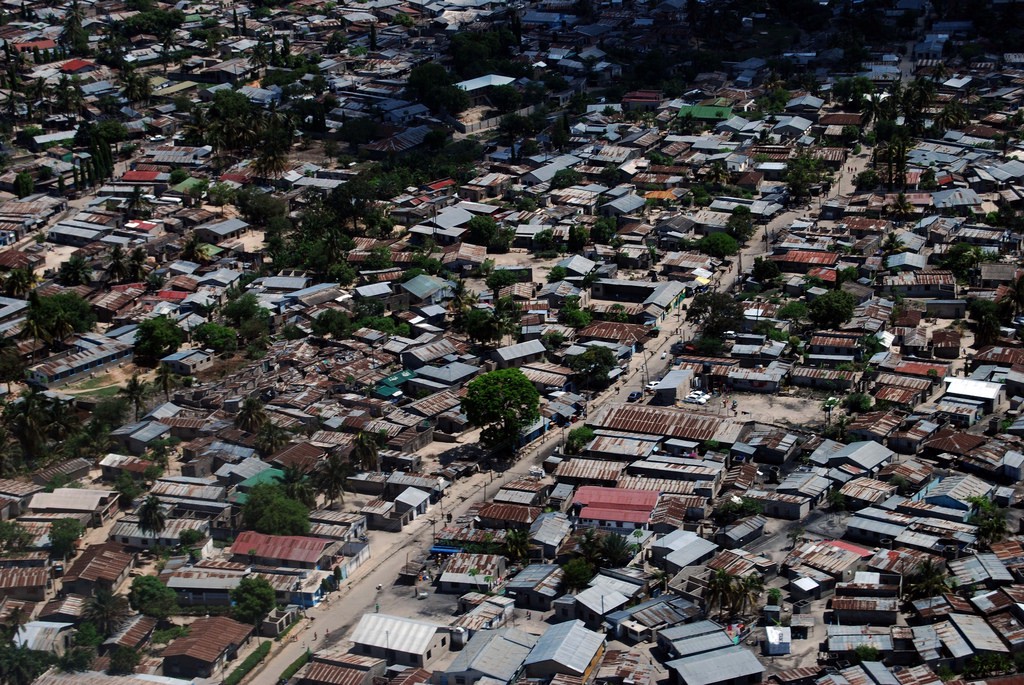 Destinations Worth Dreaming Image: An aerial view of a thriving city scene in Tanzania.