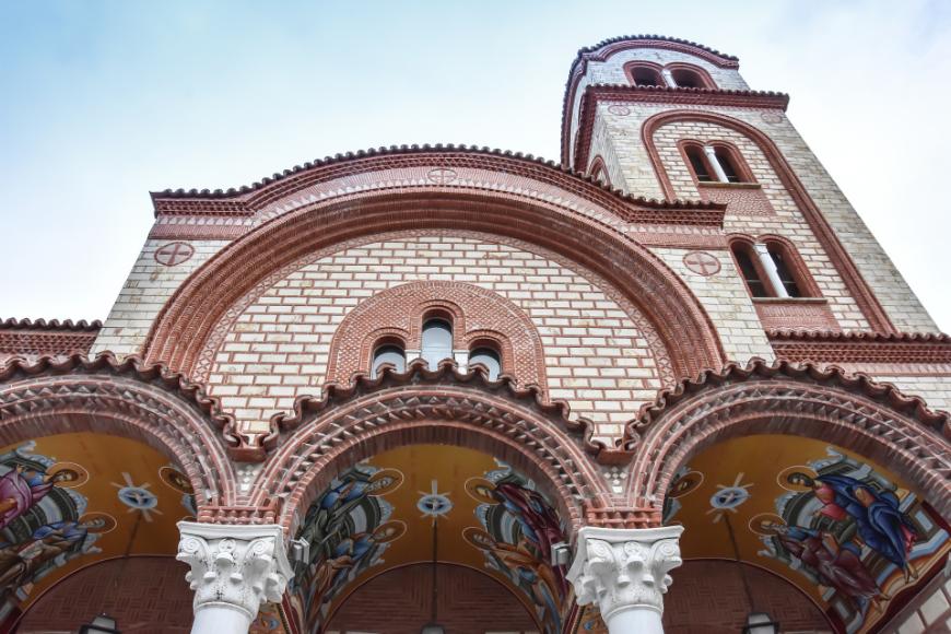 Tropical Holiday Image: A church is depicted to indicate who Central and South America still take the celebration of Easter's religious roots very seriously.